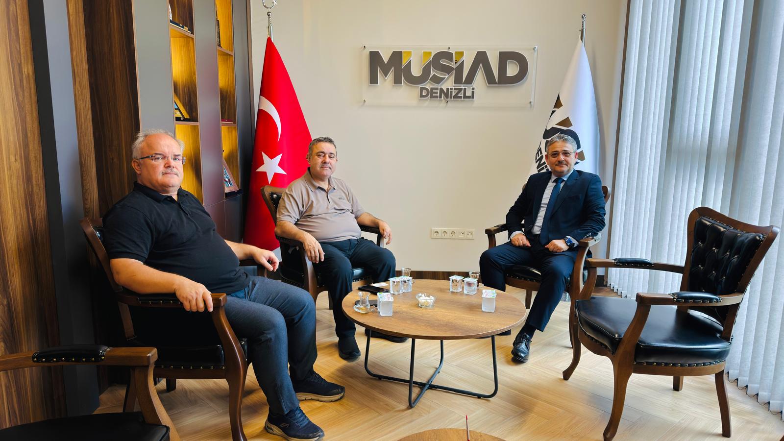 DENSEB’ten MÜSİAD Denizli Ziyareti